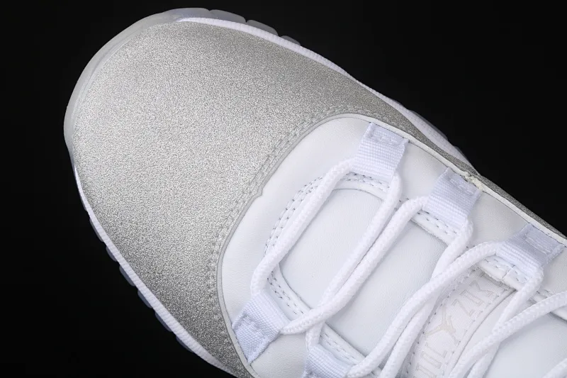 All categories Air Jordan Jordan series basketball shoes Air Jordan 11 Air Jordan 11 Metallic Silver AJ11 Joe 11 Swarovski Starry AR0715-100